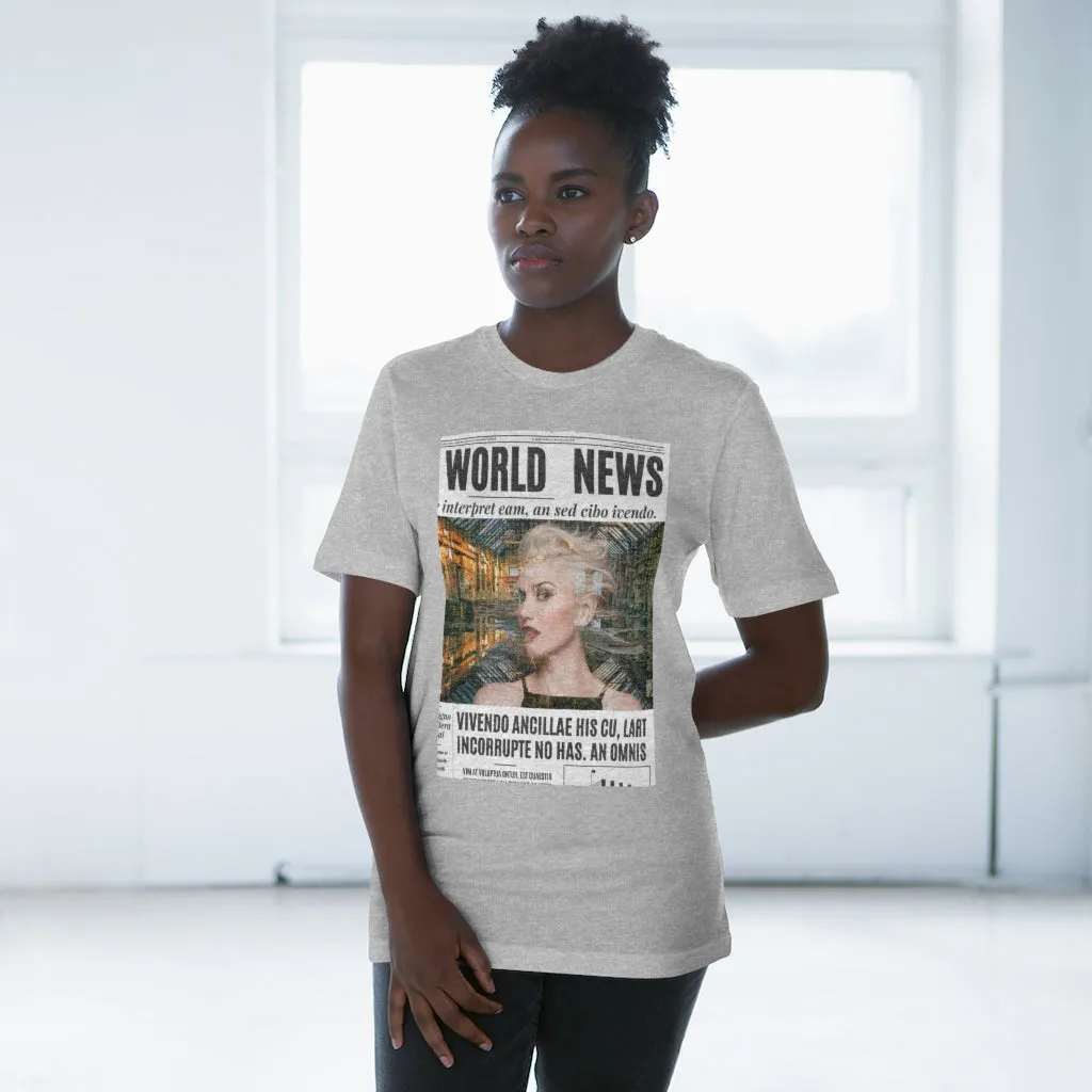 World News GWEN STEFANI Unisex Deluxe T-shirt