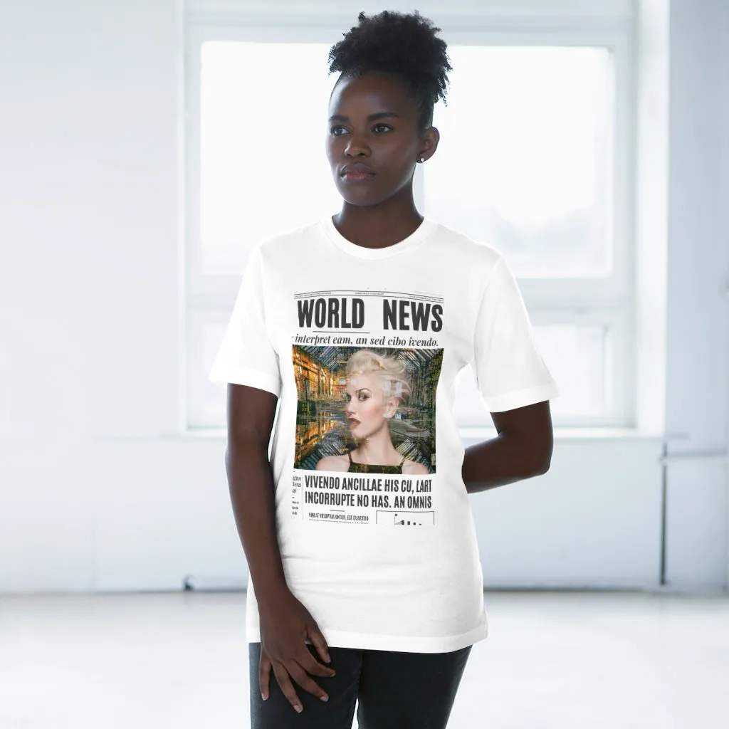 World News GWEN STEFANI Unisex Deluxe T-shirt