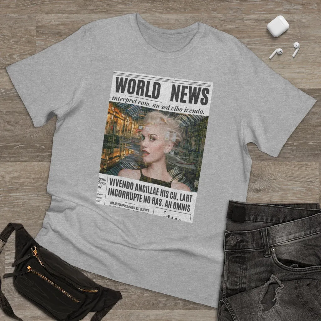 World News GWEN STEFANI Unisex Deluxe T-shirt
