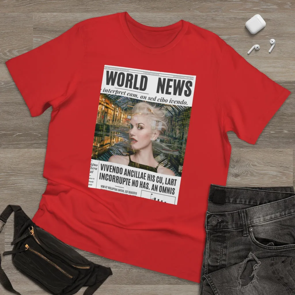 World News GWEN STEFANI Unisex Deluxe T-shirt