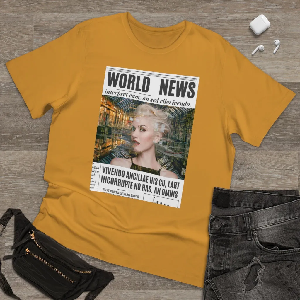 World News GWEN STEFANI Unisex Deluxe T-shirt