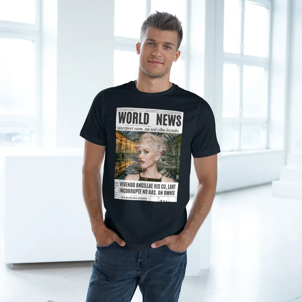 World News GWEN STEFANI Unisex Deluxe T-shirt