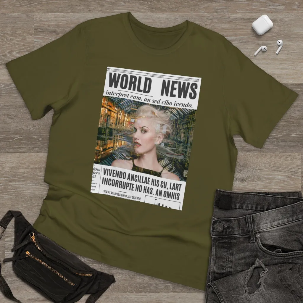 World News GWEN STEFANI Unisex Deluxe T-shirt