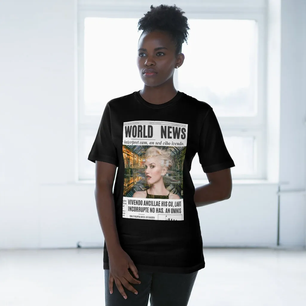 World News GWEN STEFANI Unisex Deluxe T-shirt