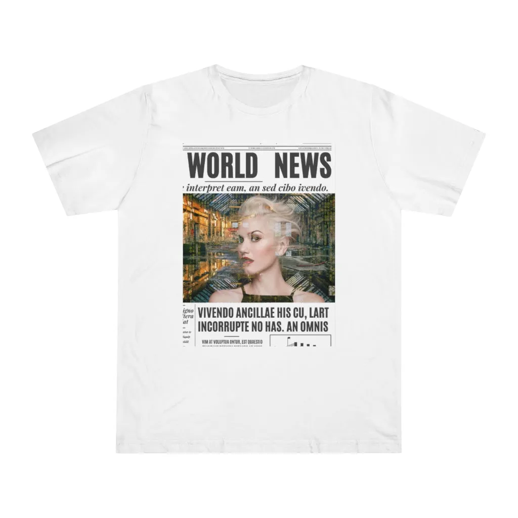 World News GWEN STEFANI Unisex Deluxe T-shirt
