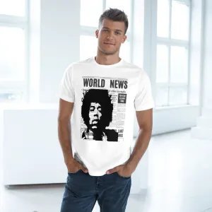 World News JIMI HENDRIX Unisex Deluxe T-shirt