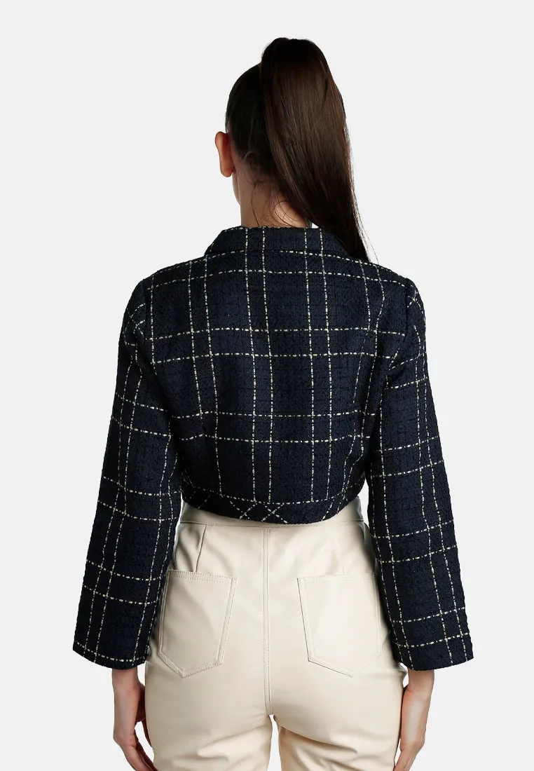 Woven Button-Down Flap Pocket Jacket By RUW