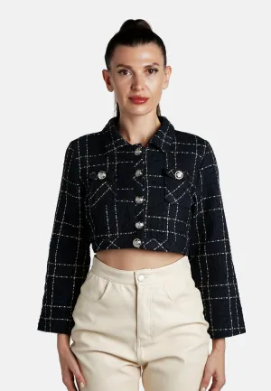 Woven Button-Down Flap Pocket Jacket By RUW