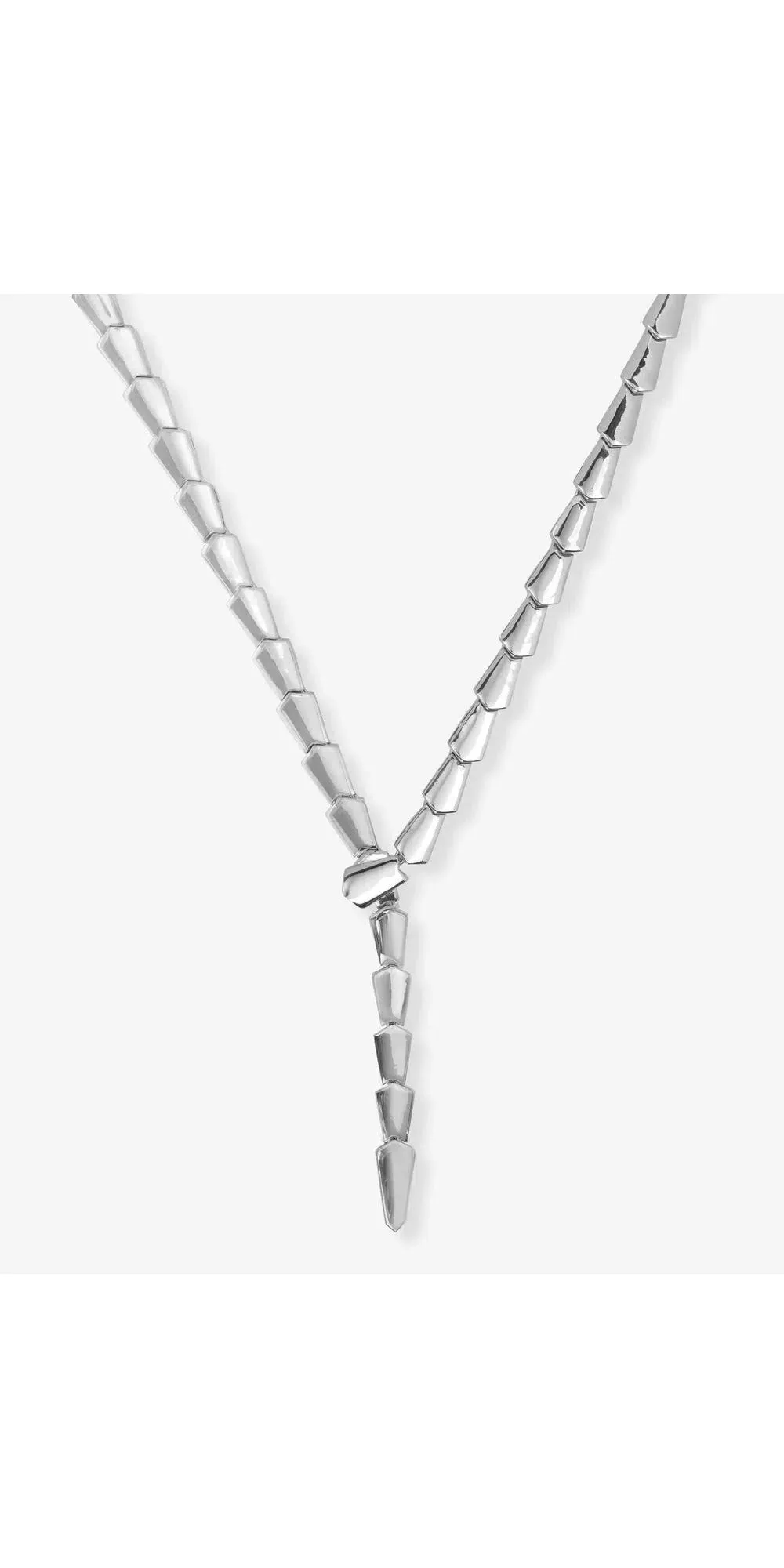 XL Serpent Lariat Necklace
