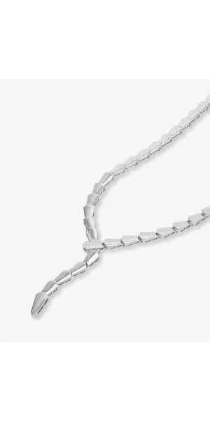 XL Serpent Lariat Necklace
