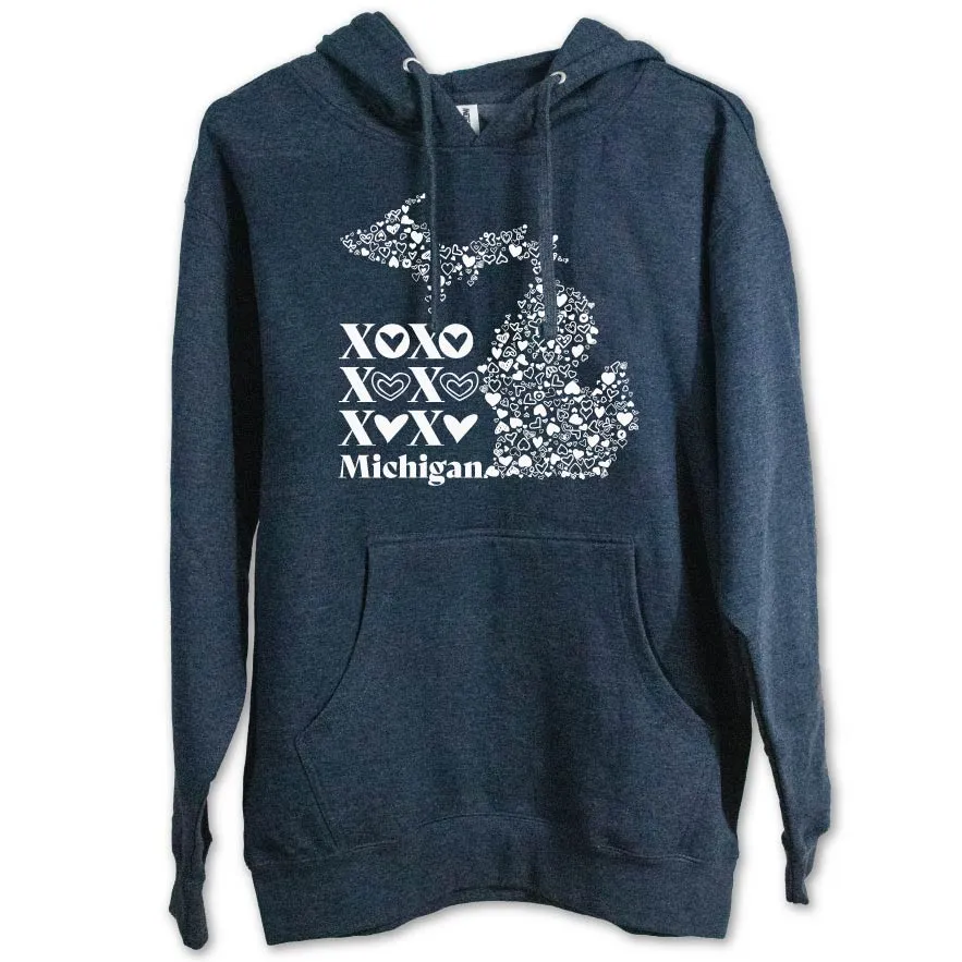 XOXO Michigan Hoodie