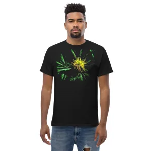 Yellow Flowering Cannabis Plant Unisex T-shirt
