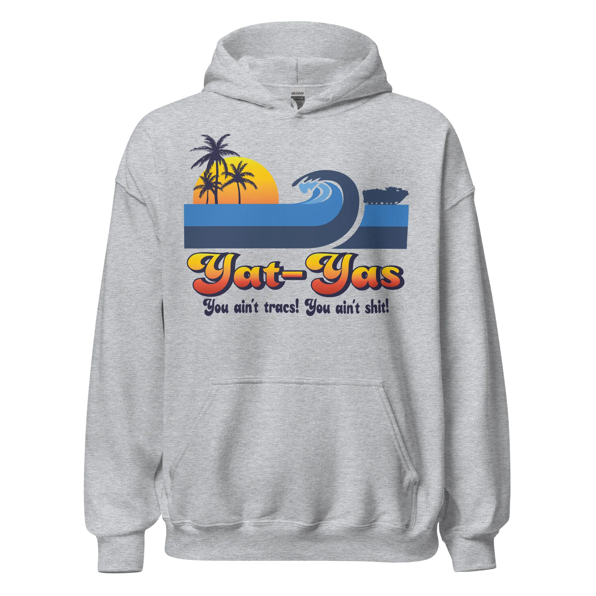 YOU AIN'T SH!T 50/50 HOODIE