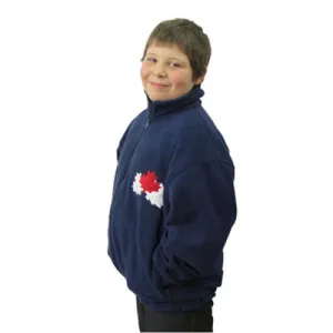 YOUTH CANADA BOMBER JACKET NAVY