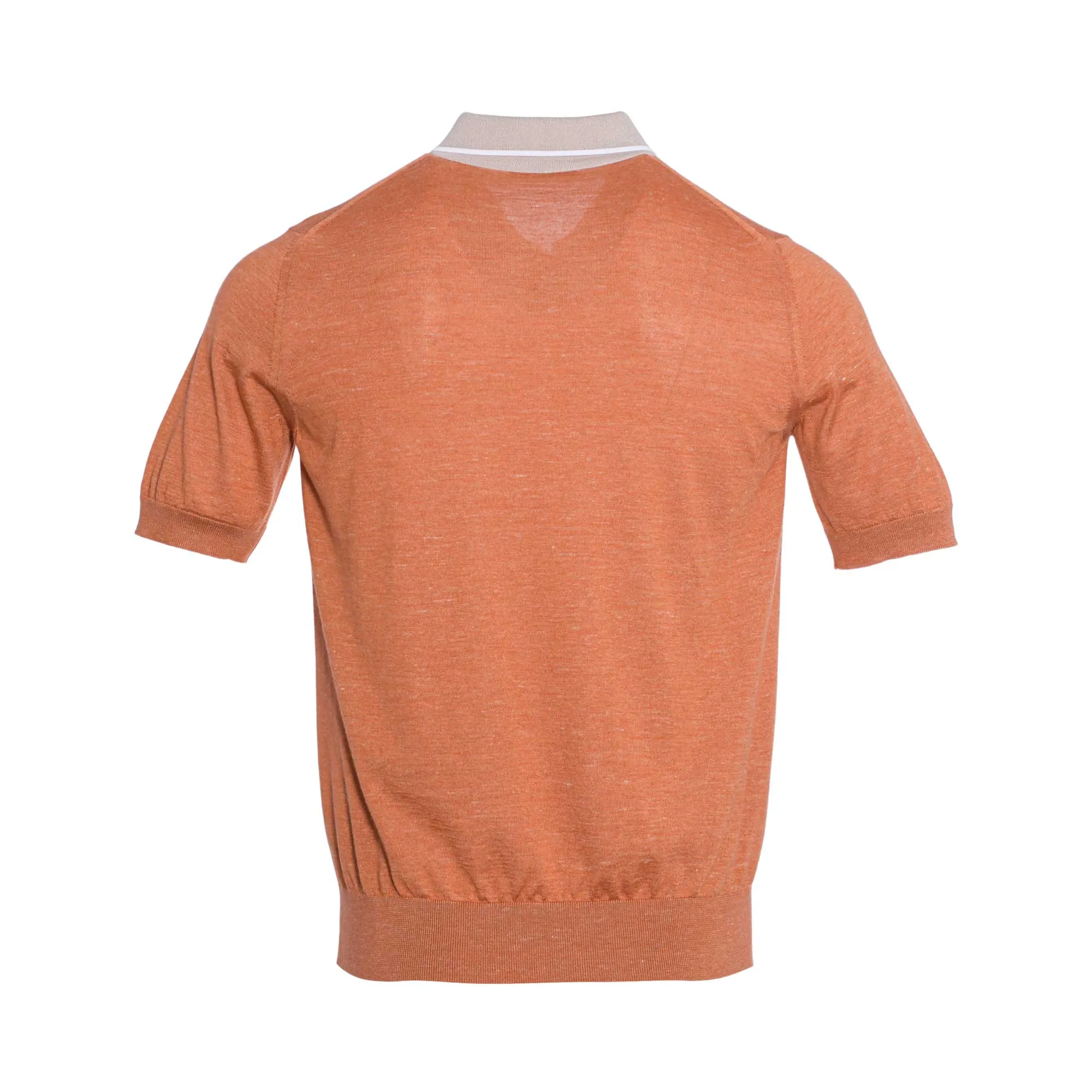 Zilli Men's Polo T-shirt With Zip